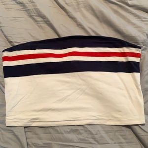 No sleeve tank top from Garage